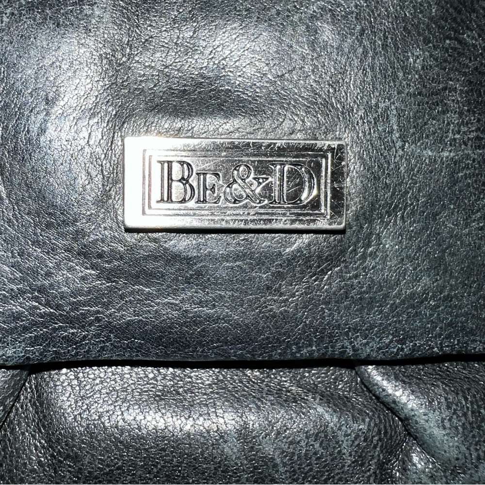 BE&D Black Leather Studded Bag - Picture 6 of 9